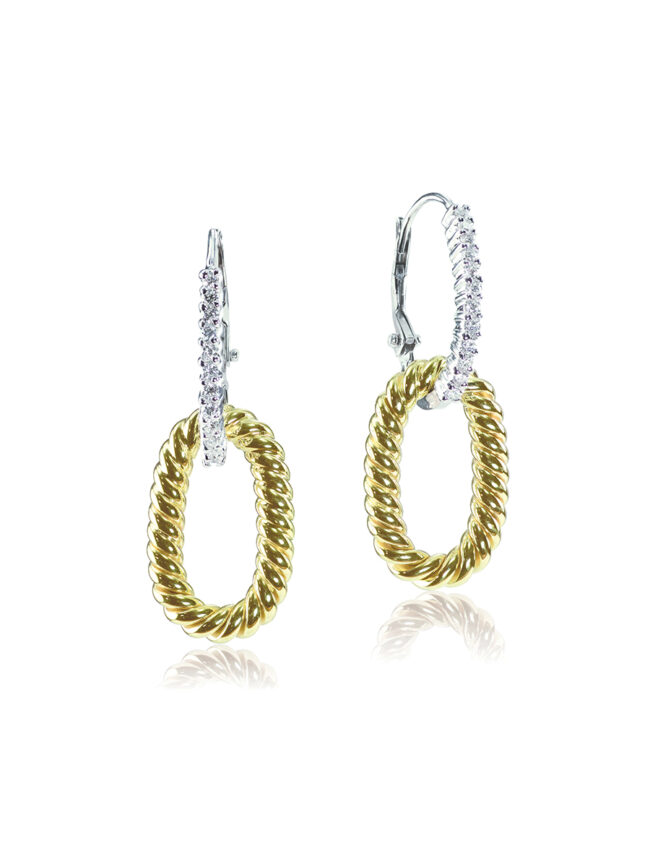 Twist & Sparkle Earrings